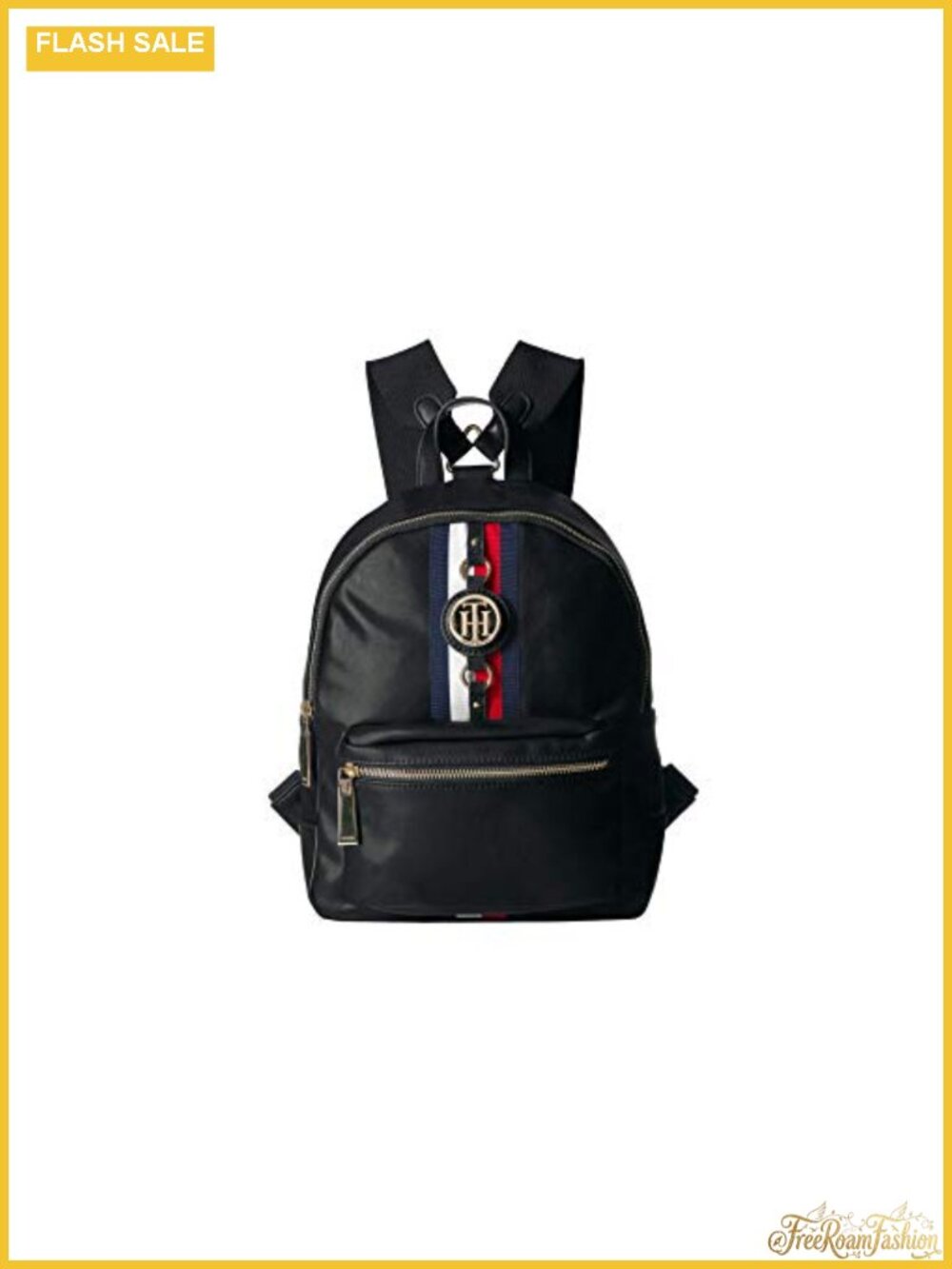 Mini Backpack Purse for Women with Adjustable Straps and Logo Hardware